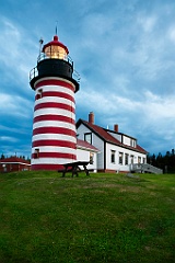 Storm Clouds Gather Around West Quoddy Head Light